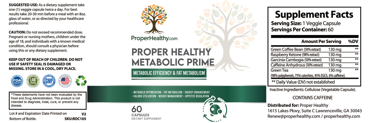 Proper Healthy Metabolic Prime
