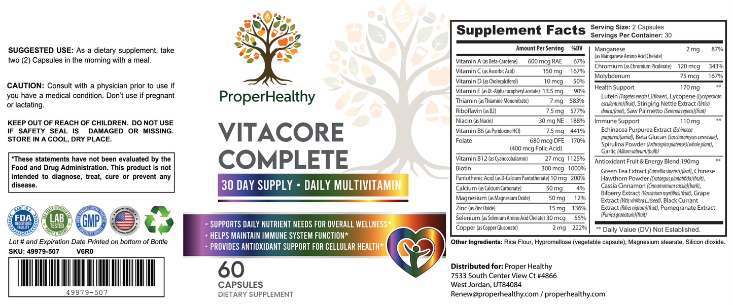 Proper Healthy Vitacore Complete