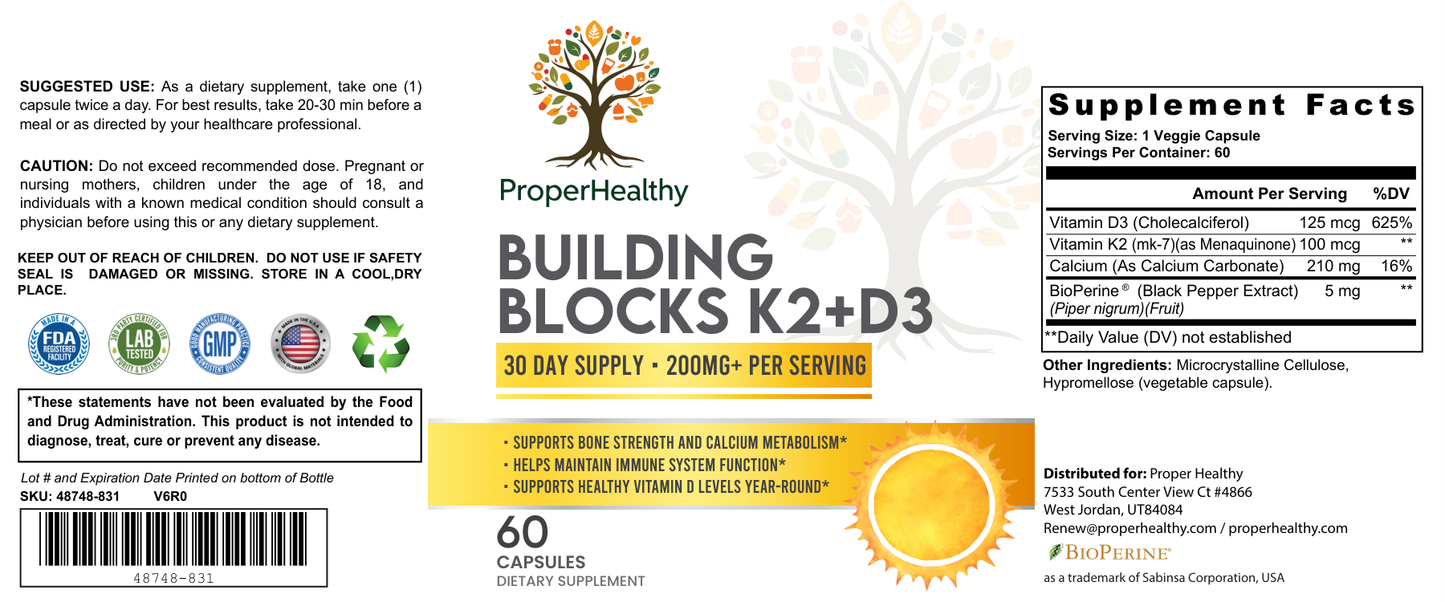 Building Blocks K2 + D3