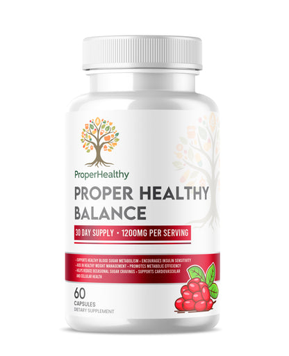 Proper Healthy Balance