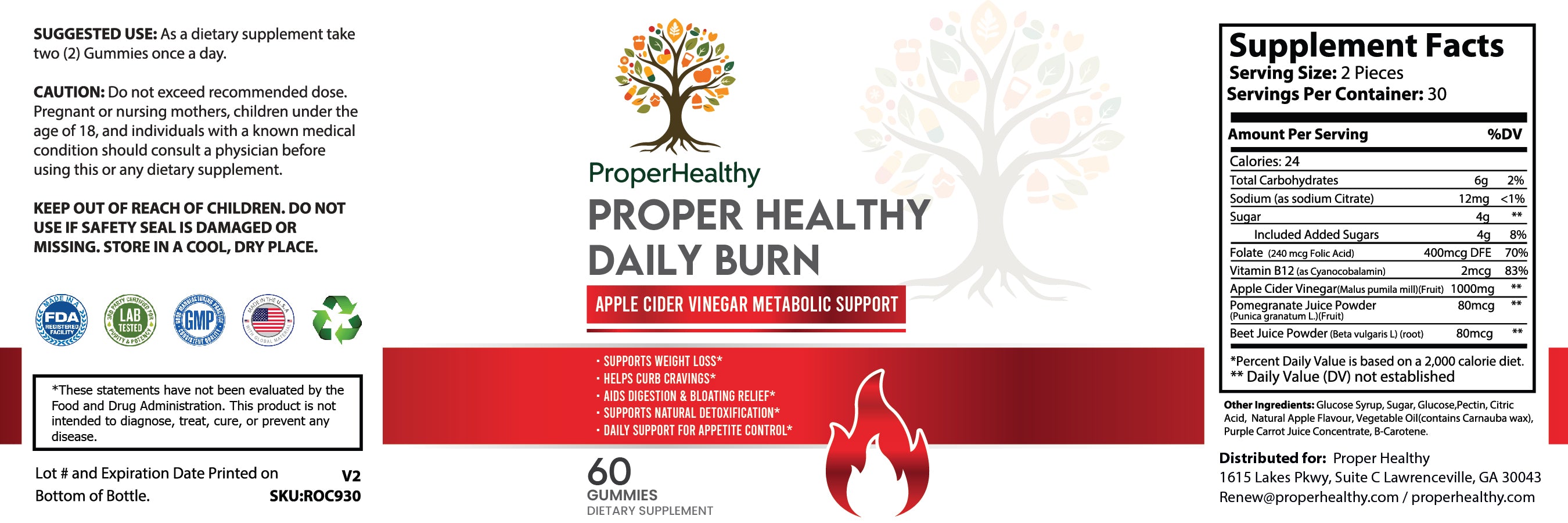 Proper Healthy Daily Burn